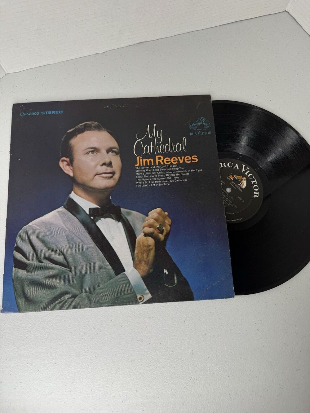 Jim Reeves - My Cathedral - 12" 33 RPM Record